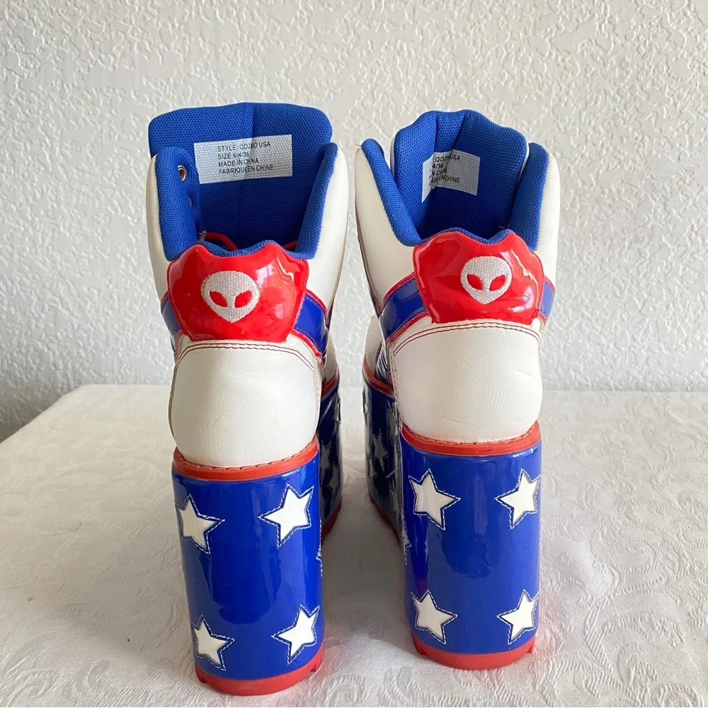 Y.R.U. Star Qozmo Platform Sneakers